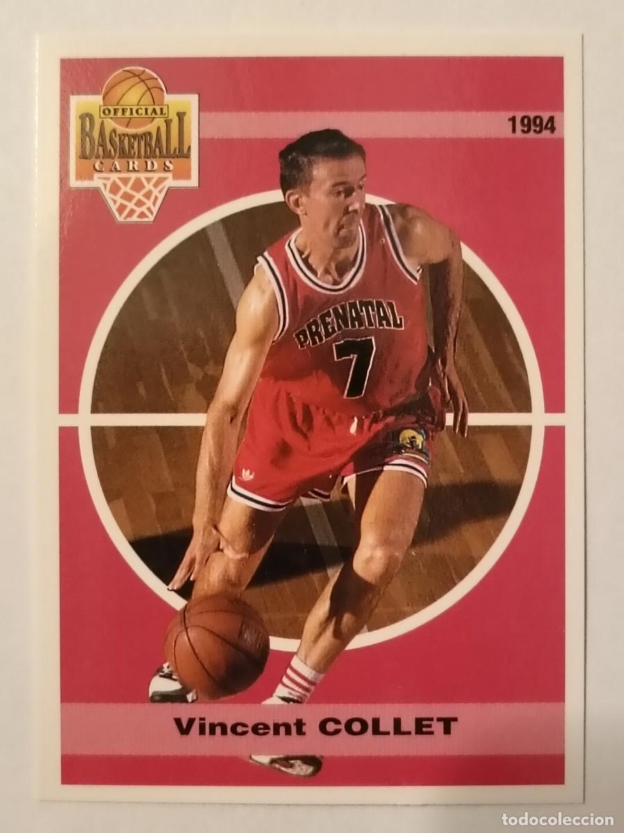 Coleccionismo deportivo: #53 VINCENT COLLET (LE MANS) CARDS LNB FRANCIA 93/94 PANINI