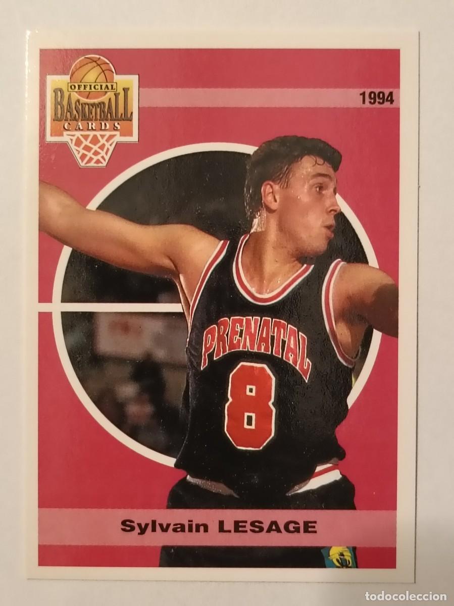 Coleccionismo deportivo: #54 SYLVAIN LESAGE (LE MANS) CARDS LNB FRANCIA 93/94 PANINI