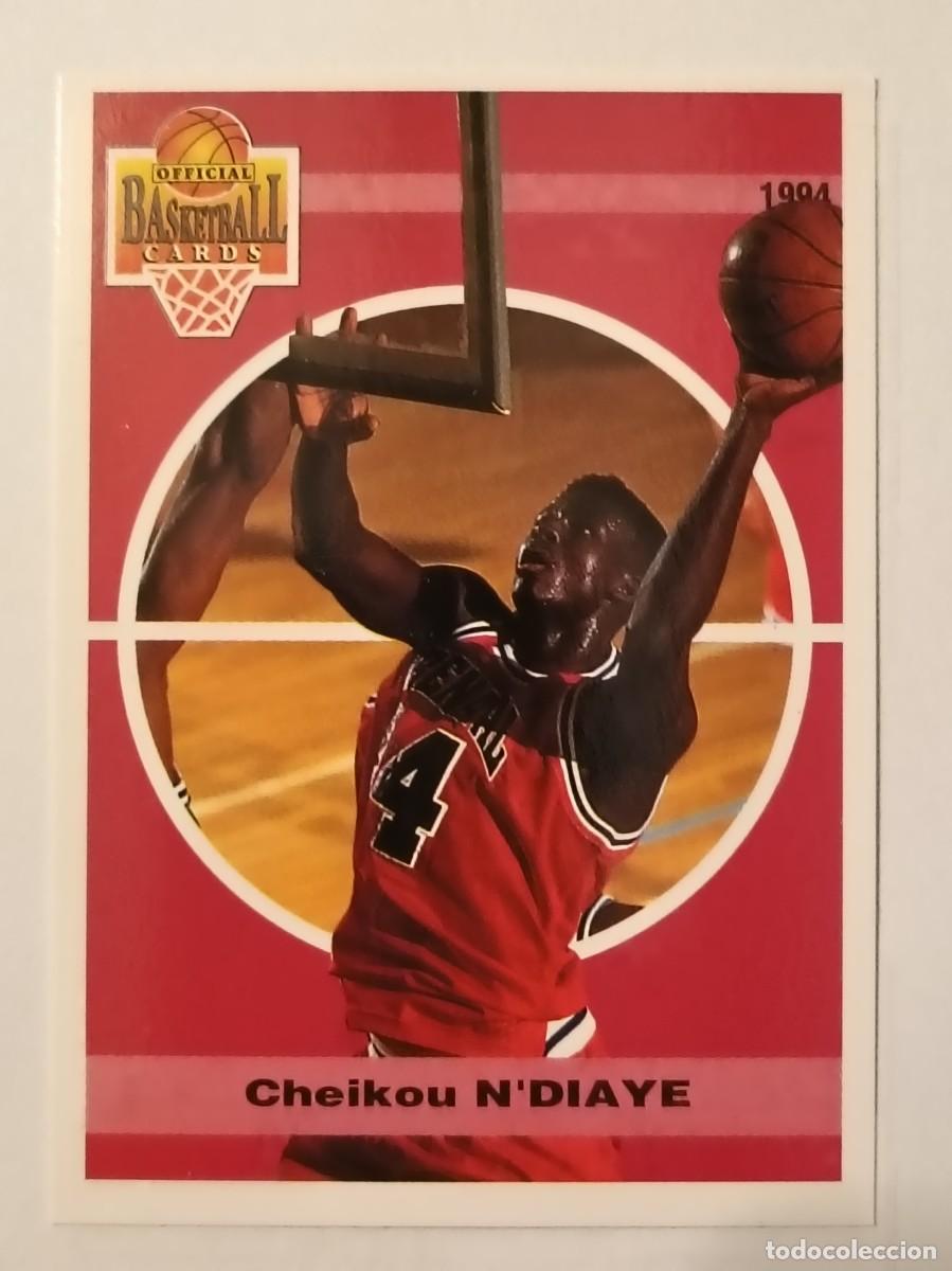 Coleccionismo deportivo: #55 CHEIKOU N'DIAYE (LE MANS) CARDS LNB FRANCIA 93/94 PANINI