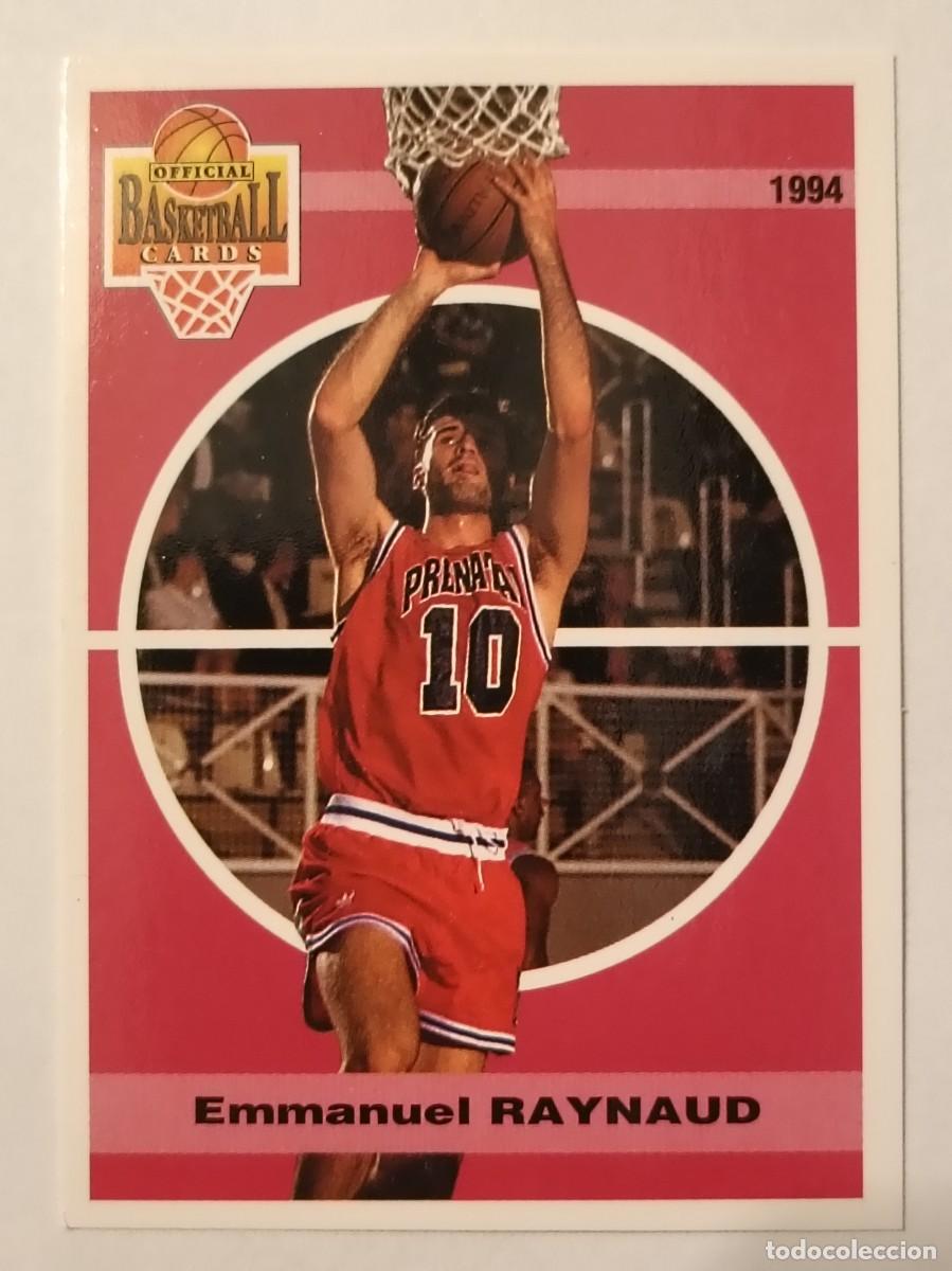 Coleccionismo deportivo: #56 EMMANUEL RAYNAUD (LE MANS) CARDS LNB FRANCIA 93/94 PANINI