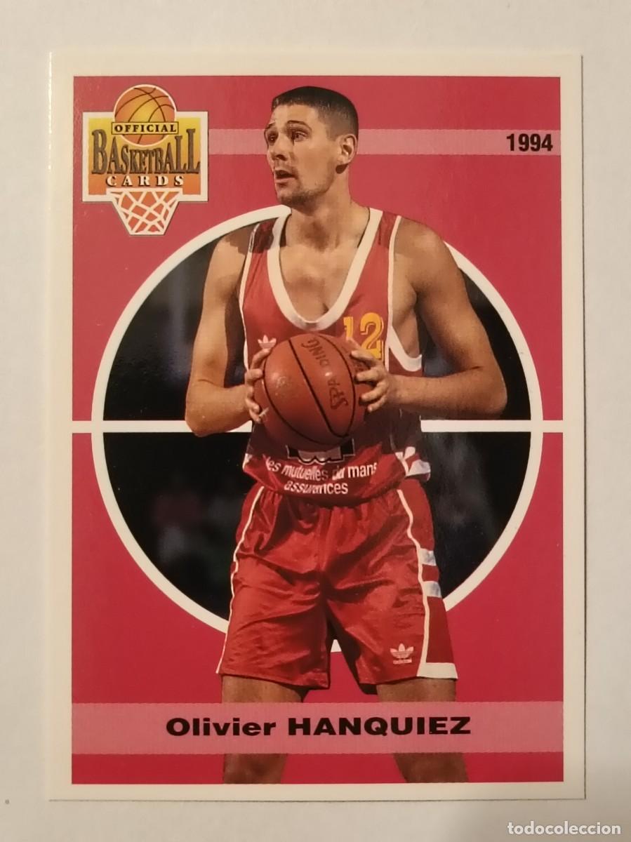 Coleccionismo deportivo: #58 OLIVIER HANQUIEZ (LE MANS) CARDS LNB FRANCIA 93/94 PANINI