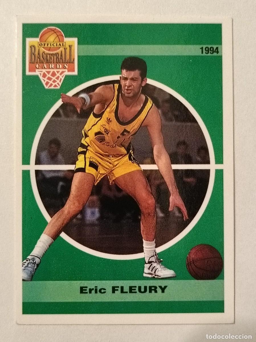 Coleccionismo deportivo: #60 ERIC FLEURY (LEVALLOIS) CARDS LNB FRANCIA 93/94 PANINI