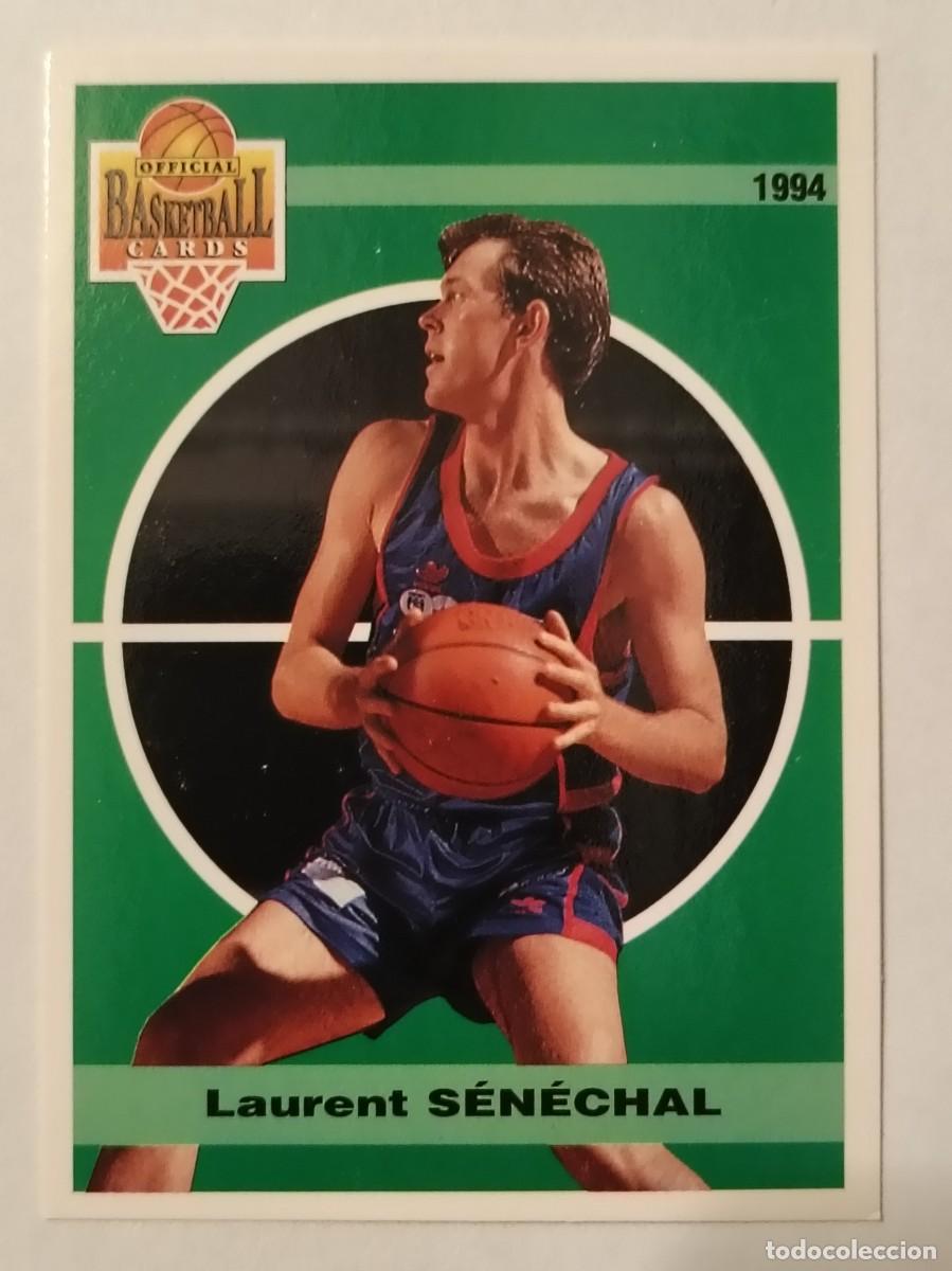 Coleccionismo deportivo: #61 LAURENT SENECHAL (LEVALLOIS) CARDS LNB FRANCIA 93/94 PANINI