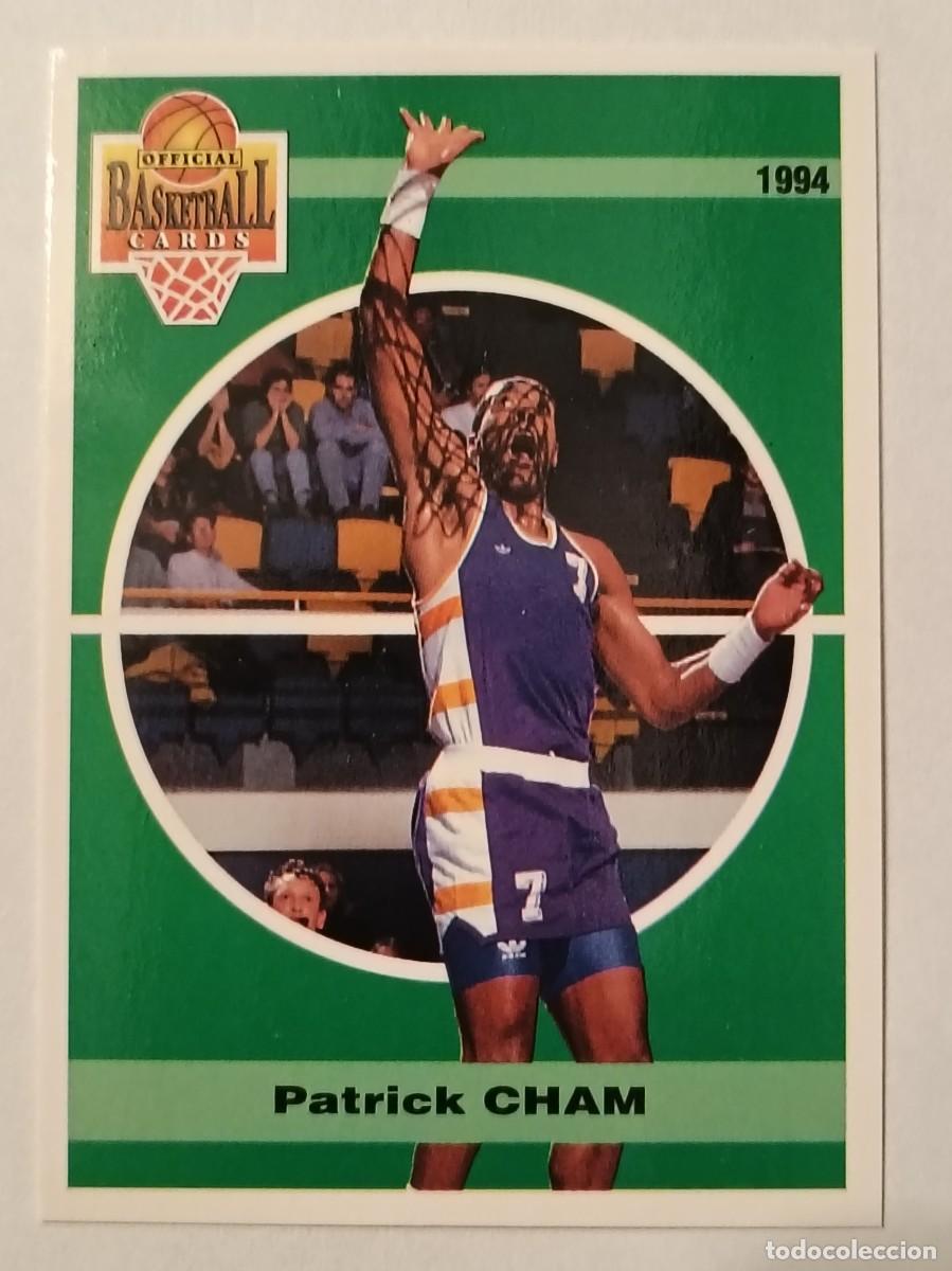 Coleccionismo deportivo: #62 PATRICK CHAM (LEVALLOIS) CARDS LNB FRANCIA 93/94 PANINI