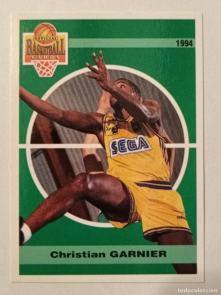 Coleccionismo deportivo: #63 CHRISTIAN GARNIER (LEVALLOIS) CARDS LNB FRANCIA 93/94 PANINI