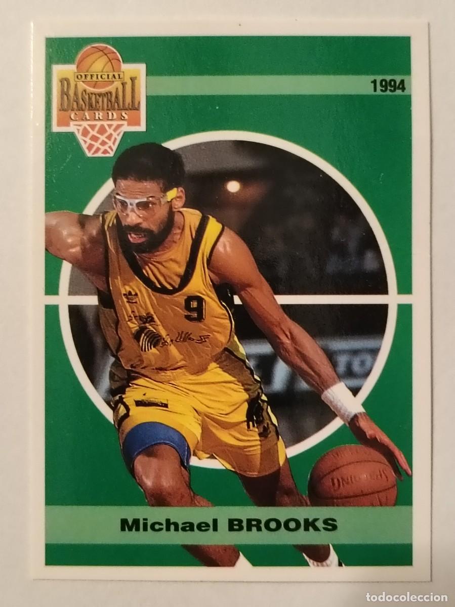 Coleccionismo deportivo: #64 MICHAEL BROOKS (LEVALLOIS) CARDS LNB FRANCIA 93/94 PANINI
