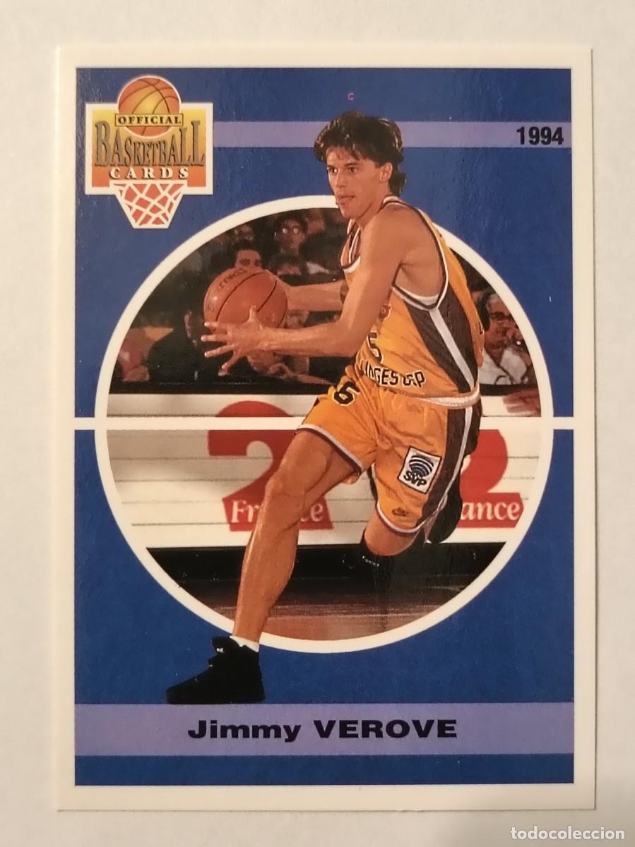 Coleccionismo deportivo: #71 JIMMY VEROVE (LIMOGES) CARDS LNB FRANCIA 93/94 PANINI