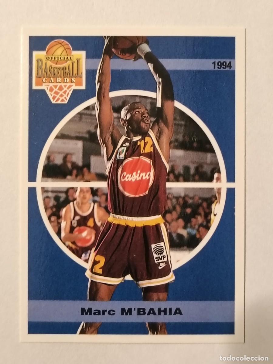 Coleccionismo deportivo: #76 MARC M'BAHIA (LIMOGES) CARDS LNB FRANCIA 93/94 PANINI