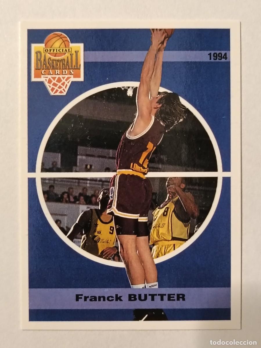 Coleccionismo deportivo: #77 FRANCK BUTTER (LIMOGES) CARDS LNB FRANCIA 93/94 PANINI