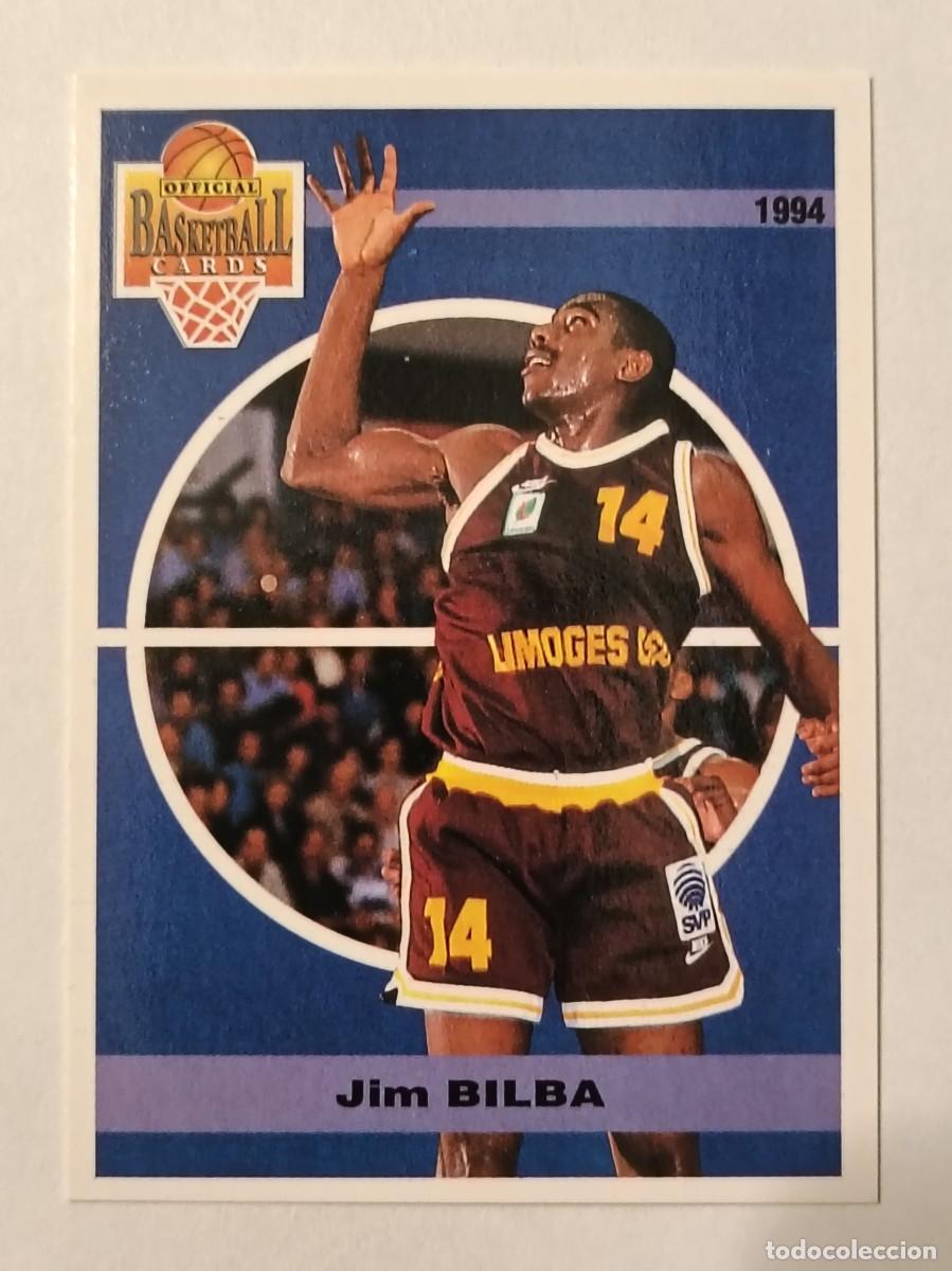 Coleccionismo deportivo: #78 JIM BILBA (LIMOGES) CARDS LNB FRANCIA 93/94 PANINI