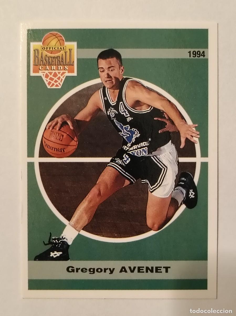 Coleccionismo deportivo: #80 GREGORY AVENET (LYON) CARDS LNB FRANCIA 93/94 PANINI