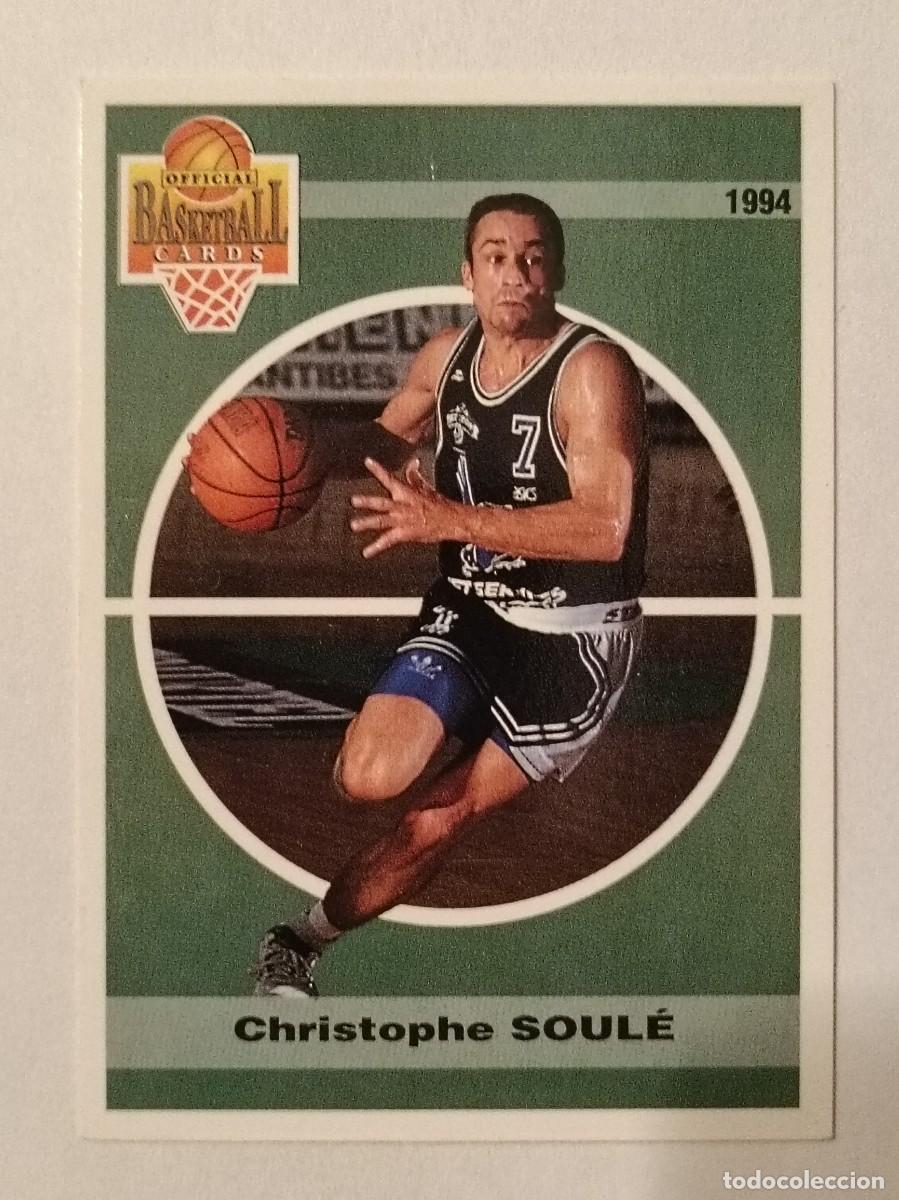 Coleccionismo deportivo: #82 CHRISTOPHE SOULE (LYON) CARDS LNB FRANCIA 93/94 PANINI