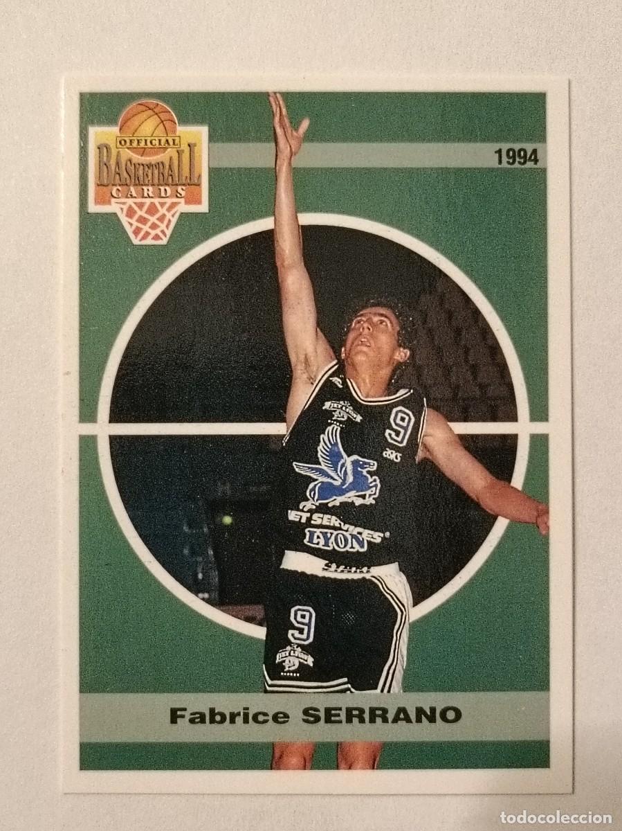 Coleccionismo deportivo: #83 FABRICE SERRANO (LYON) CARDS LNB FRANCIA 93/94 PANINI