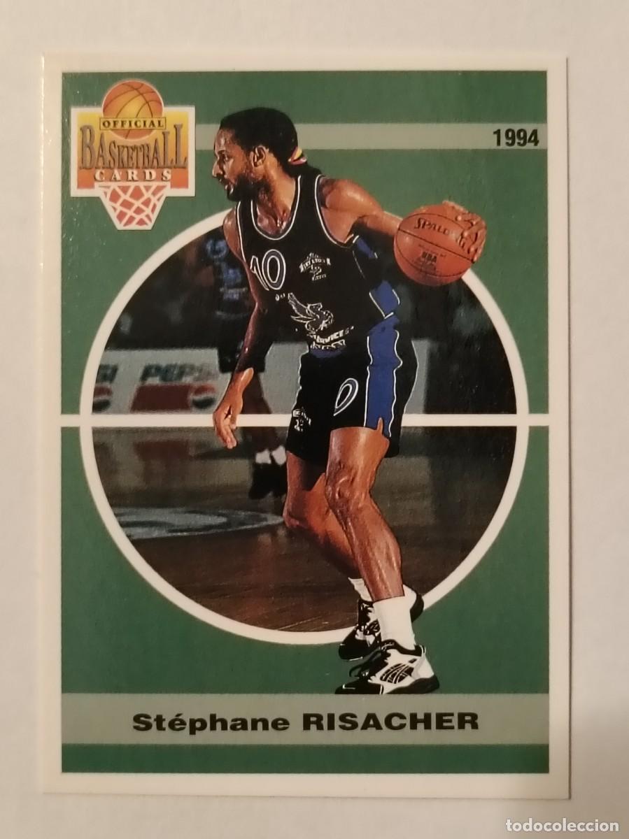 Coleccionismo deportivo: #84 STEPHANE RISACHER (LYON) CARDS LNB FRANCIA 93/94 PANINI