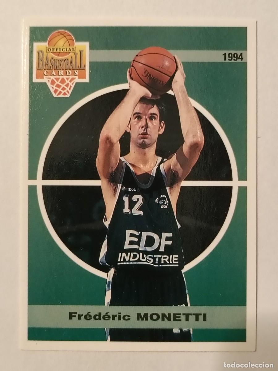 Coleccionismo deportivo: #86 FREDERIC MONETTI (LYON) CARDS LNB FRANCIA 93/94 PANINI