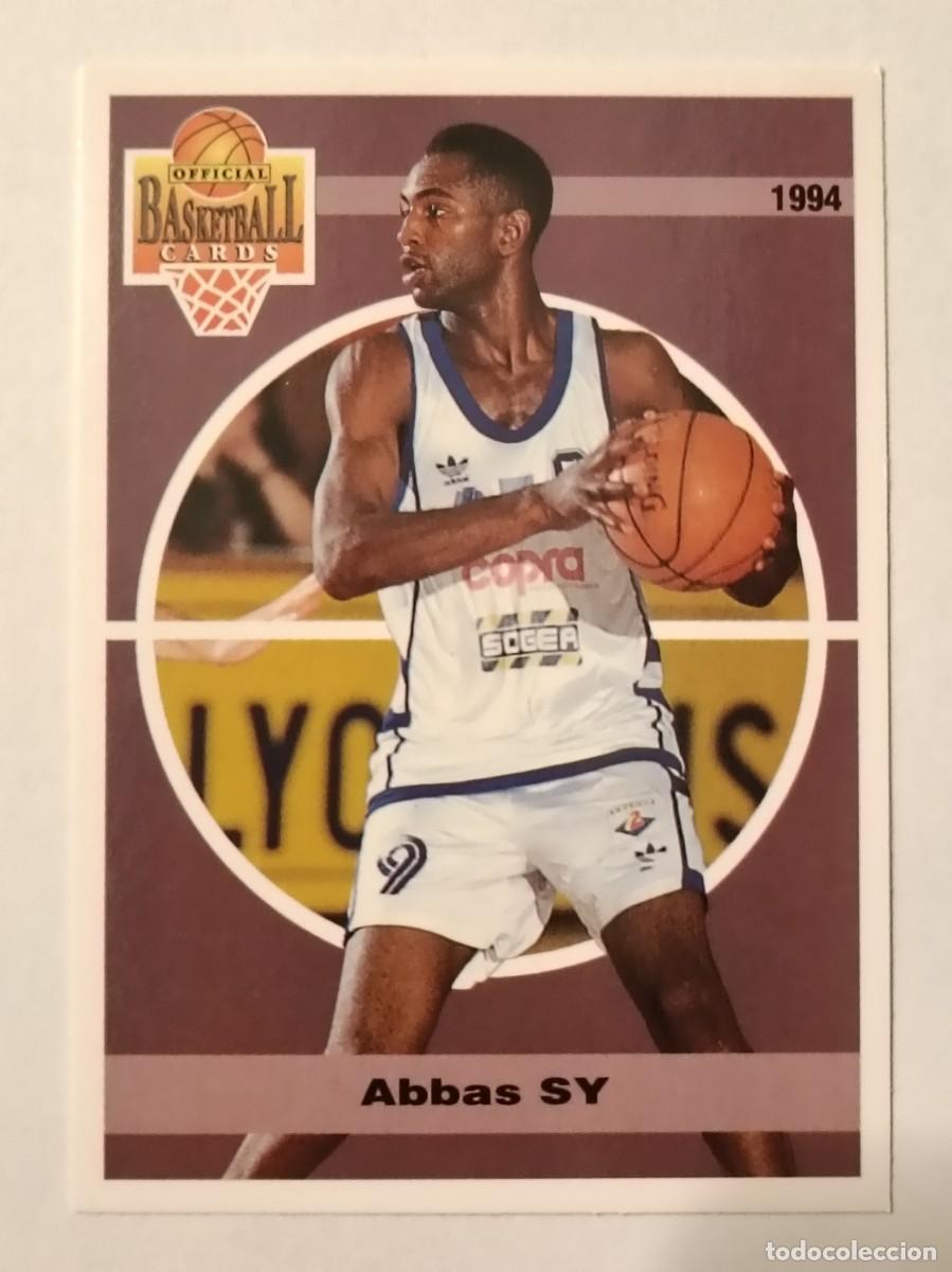 Coleccionismo deportivo: #91 ABBAS SY (MONTPELLIER) CARDS LNB FRANCIA 93/94 PANINI