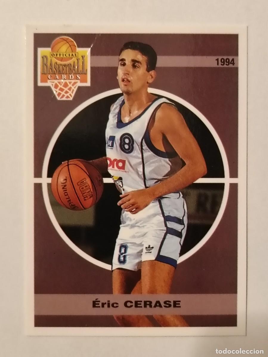 Coleccionismo deportivo: #92 ERIC CERASE (MONTPELLIER) CARDS LNB FRANCIA 93/94 PANINI