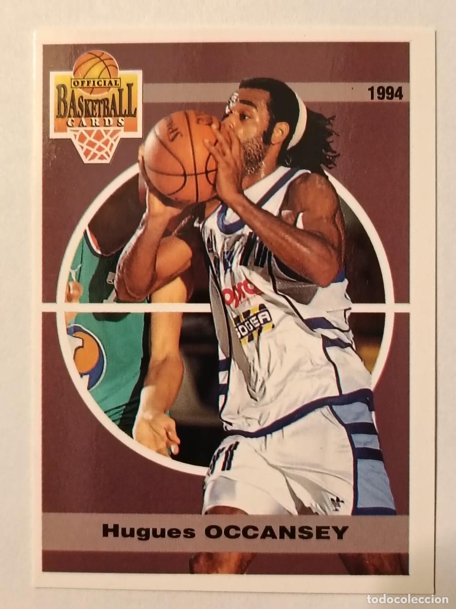 Coleccionismo deportivo: #95 HUGUES OCCANSEY (MONTPELLIER) CARDS LNB FRANCIA 93/94 PANINI