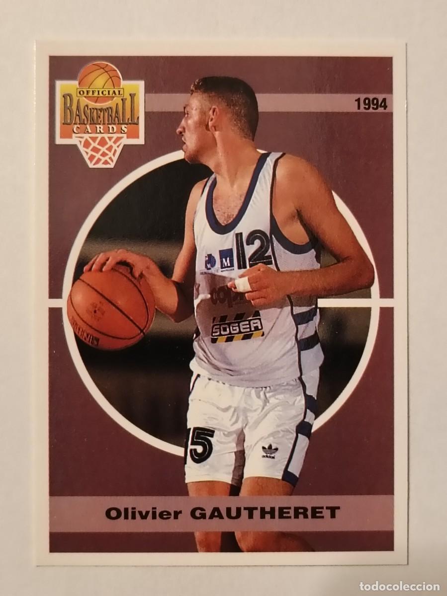 Coleccionismo deportivo: #96 OLIVIER GAUTHERET (MONTPELLIER) CARDS LNB FRANCIA 93/94 PANINI