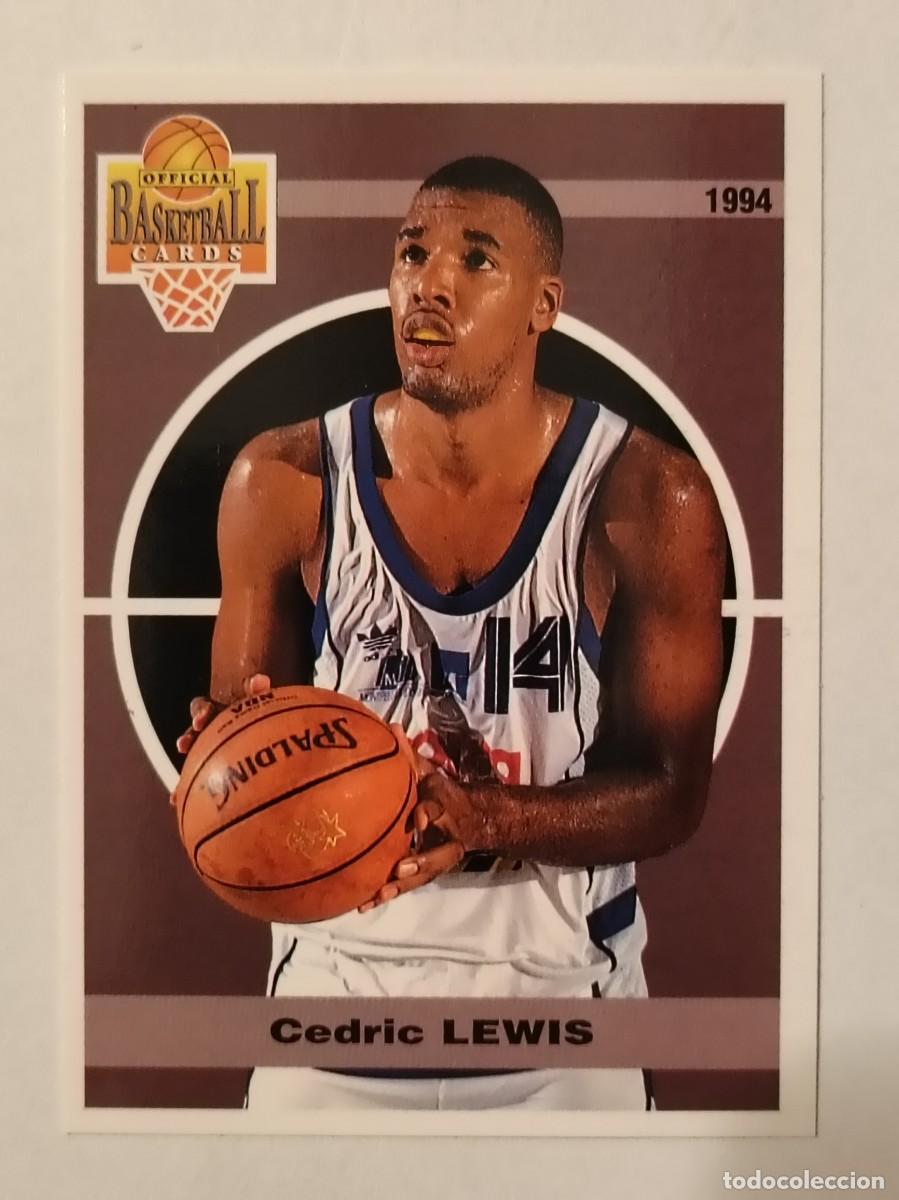 Coleccionismo deportivo: #98 CEDRIC LEWIS (MONTPELLIER) CARDS LNB FRANCIA 93/94 PANINI