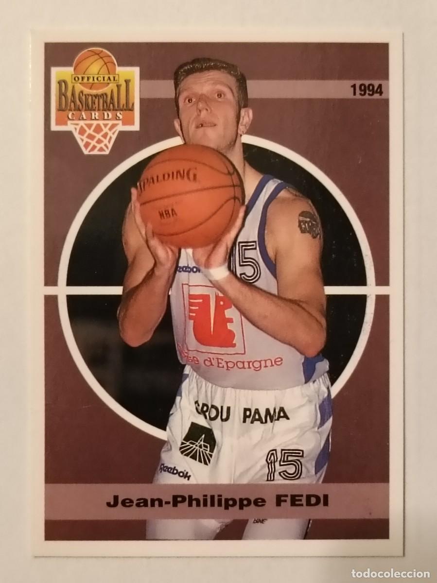 Coleccionismo deportivo: #99 JEAN-PHILIPPE FEDI (MONTPELLIER) CARDS LNB FRANCIA 93/94 PANINI