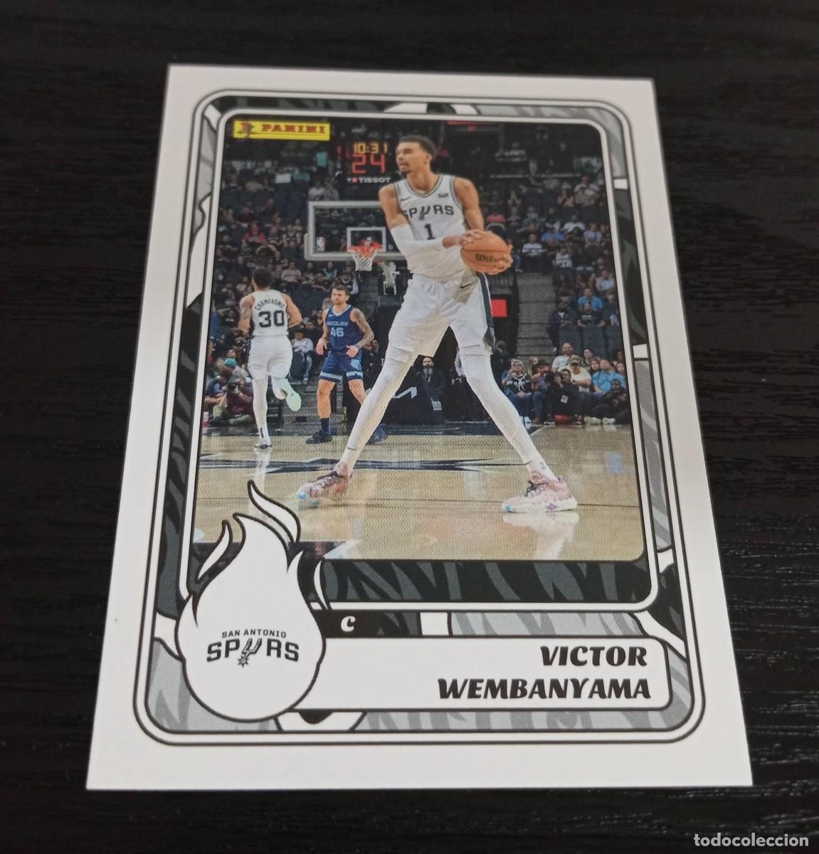 Coleccionismo deportivo: -PANINI NBA 24-25 : 63 VICTOR WEMBANYAMA ( SAN ANTONIO SPURS ) -- CARTA --