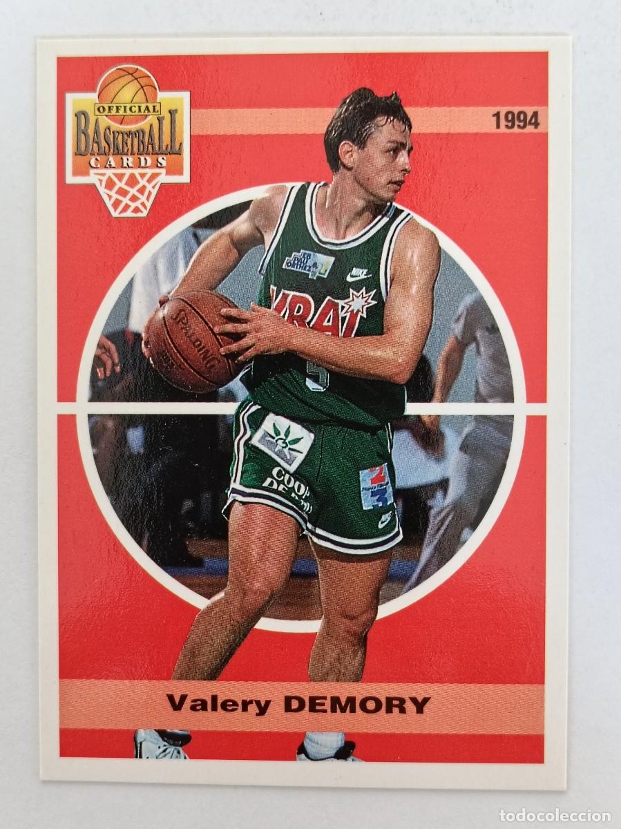 Coleccionismo deportivo: #101 VALERY DEMORY (PAU ORTHEZ) CARDS LNB FRANCIA 93/94 PANINI