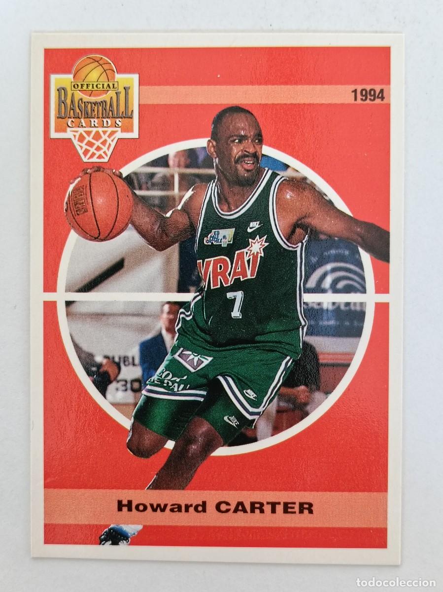 Coleccionismo deportivo: #102 HOWARD CARTER (PAU ORTHEZ) CARDS LNB FRANCIA 93/94 PANINI