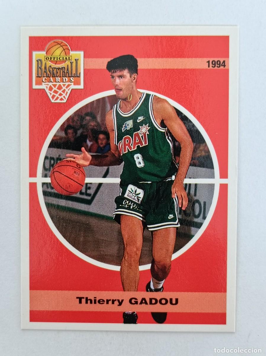 Coleccionismo deportivo: #103 THIERRY GADOU (PAU ORTHEZ) CARDS LNB FRANCIA 93/94 PANINI