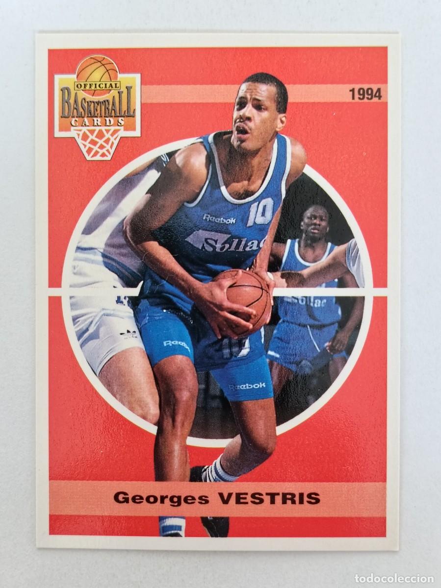 Coleccionismo deportivo: #106 GEORGES VESTRIS (PAU ORTHEZ) CARDS LNB FRANCIA 93/94 PANINI
