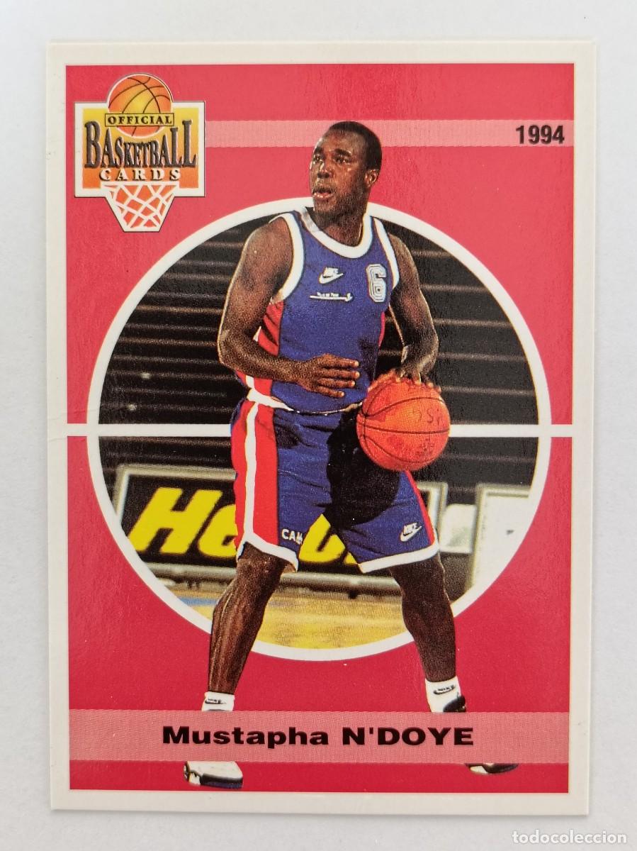 Coleccionismo deportivo: #110 MUSTAPHA N'DOYE (PARIS BASKET) CARDS LNB FRANCIA 93/94 PANINI