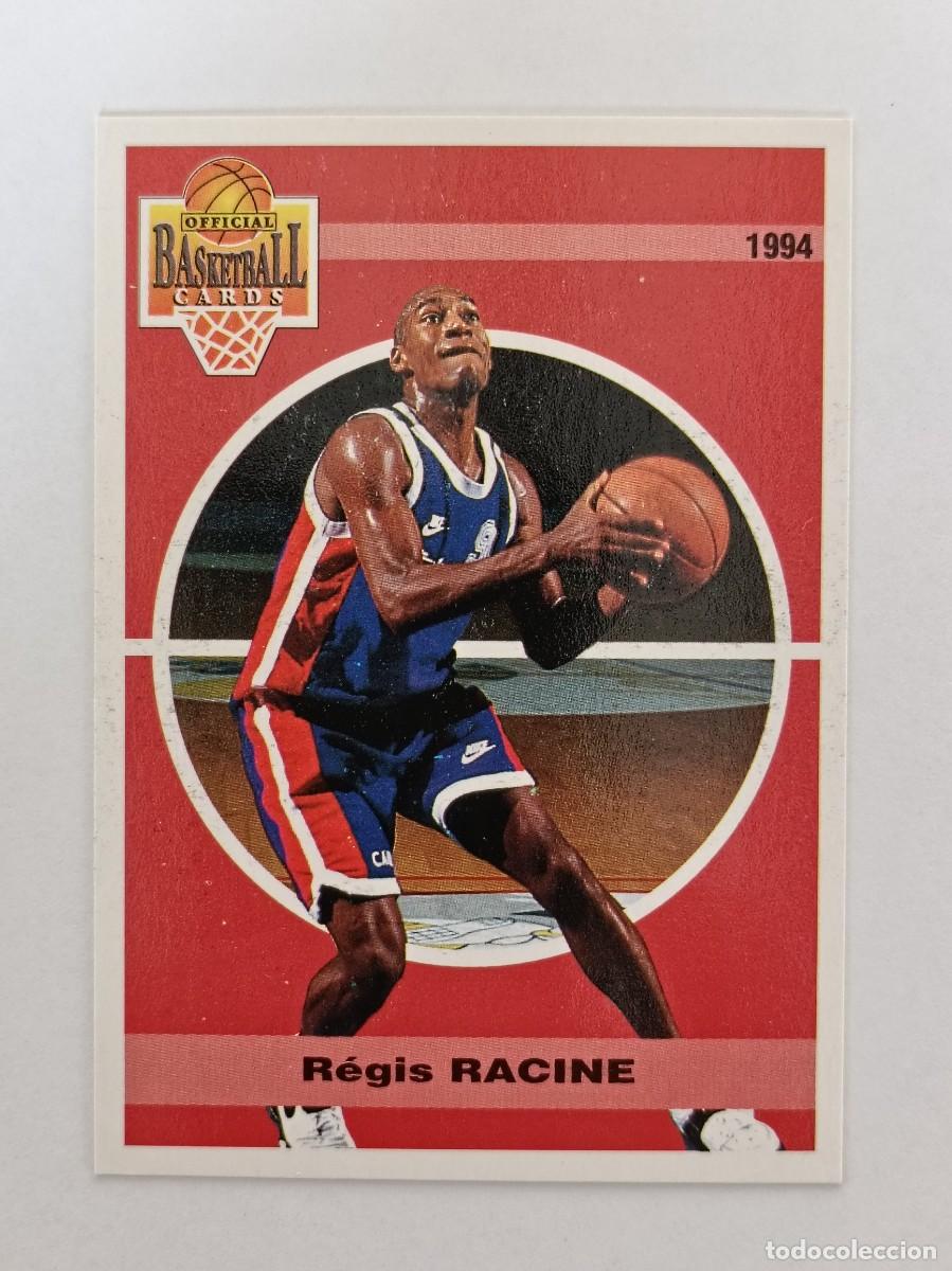 Coleccionismo deportivo: #112 REGIS RACINE (PARIS BASKET) CARDS LNB FRANCIA 93/94 PANINI