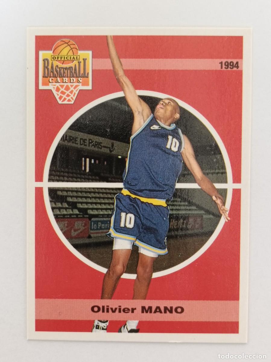 Coleccionismo deportivo: #113 OLIVIER MANO (PARIS BASKET) CARDS LNB FRANCIA 93/94 PANINI