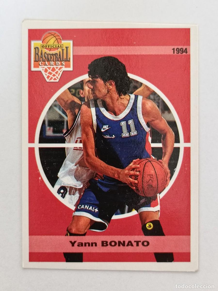 Coleccionismo deportivo: #114 YANN BONATO (PARIS BASKET) CARDS LNB FRANCIA 93/94 PANINI