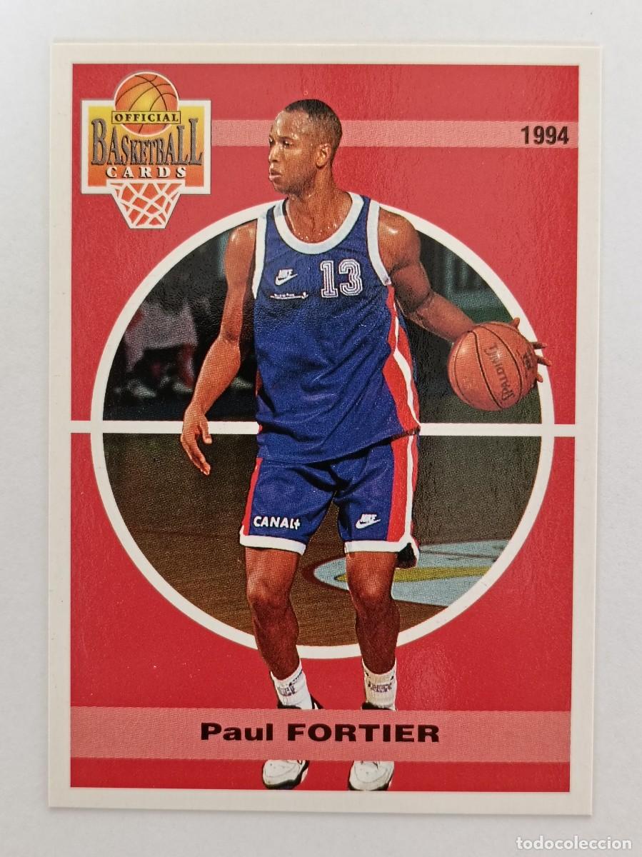 Coleccionismo deportivo: #116 PAUL FORTIER (PARIS BASKET) CARDS LNB FRANCIA 93/94 PANINI