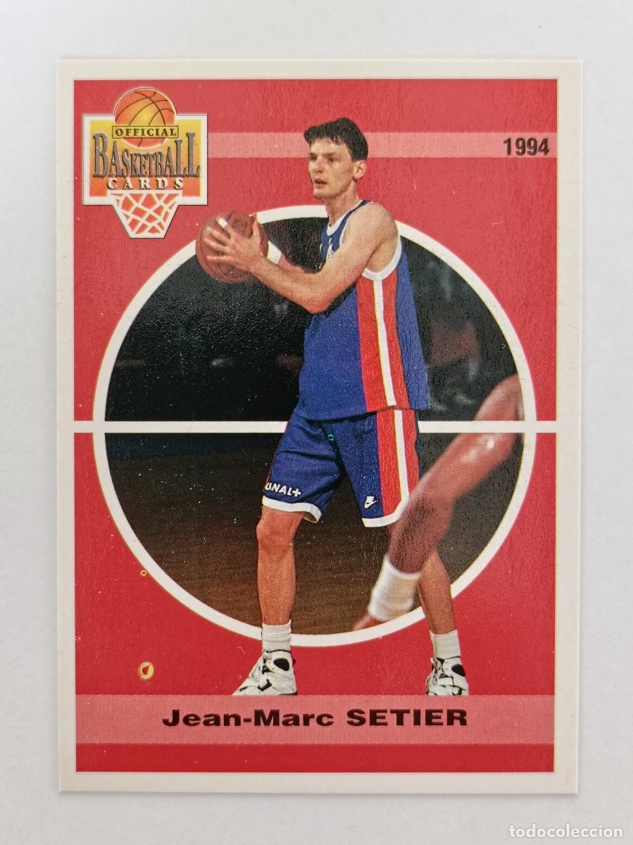 Coleccionismo deportivo: #117 JEAN-MARC SETIER (PARIS BASKET) CARDS LNB FRANCIA 93/94 PANINI