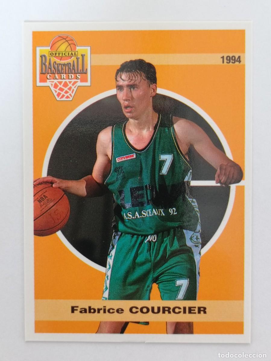 Coleccionismo deportivo: #119 FABRICE COURCIER (SCEAUX) CARDS LNB FRANCIA 93/94 PANINI