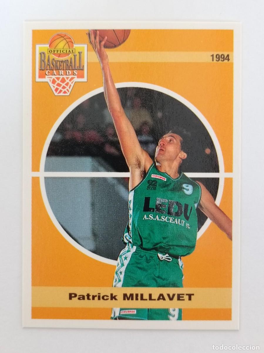 Collezionismo sportivo: #121 PATRICK MILLAVET (SCEAUX) CARDS LNB FRANCIA 93/94 PANINI