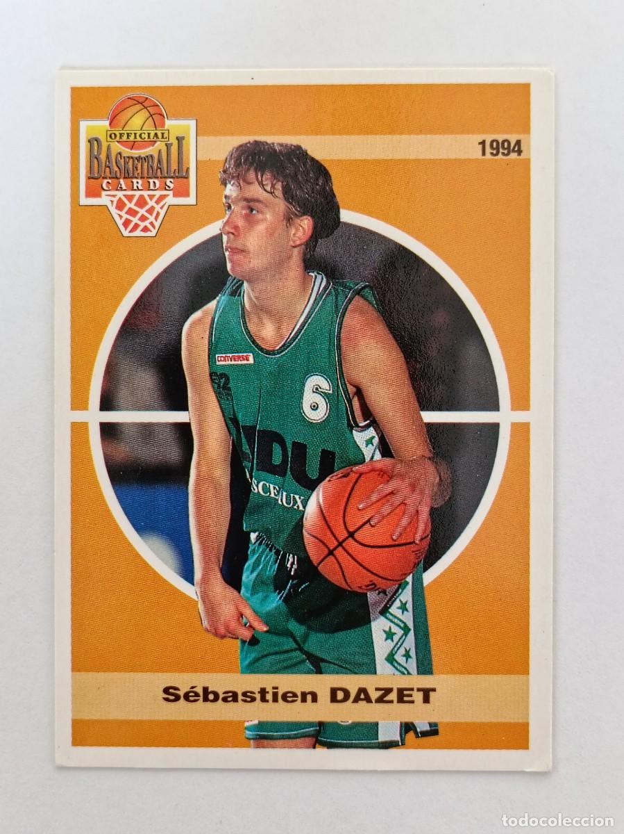 Sports collectibles: #122 SEBASTIEN DAZET (SCEAUX) CARDS LNB FRANCIA 93/94 PANINI