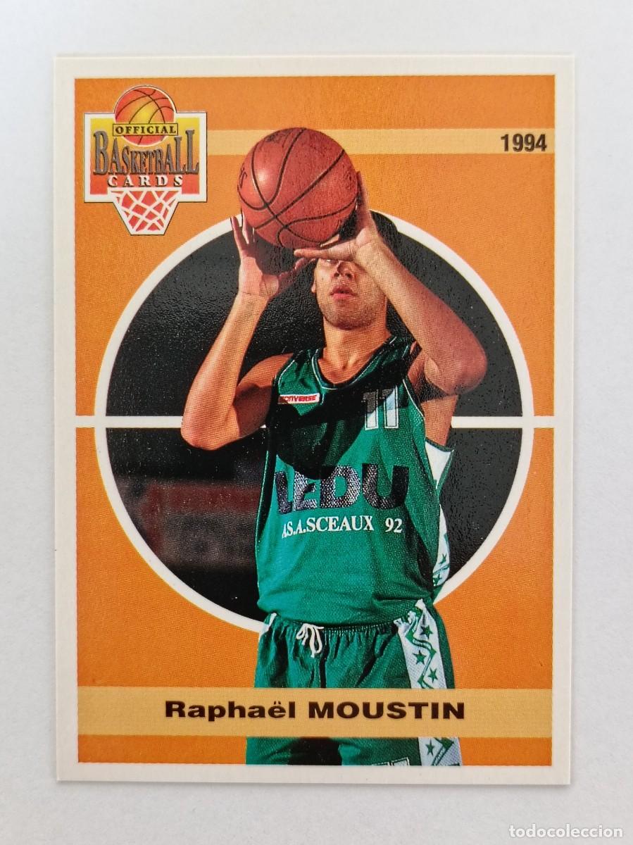Sammelleidenschaft Sport: #123 RAPHAEL MOUSTIN (SCEAUX) CARDS LNB FRANCIA 93/94 PANINI