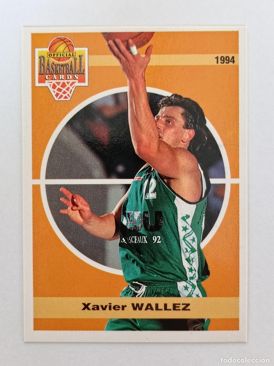 Sammelleidenschaft Sport: #124 XAVIER WALLEZ (SCEAUX) CARDS LNB FRANCIA 93/94 PANINI