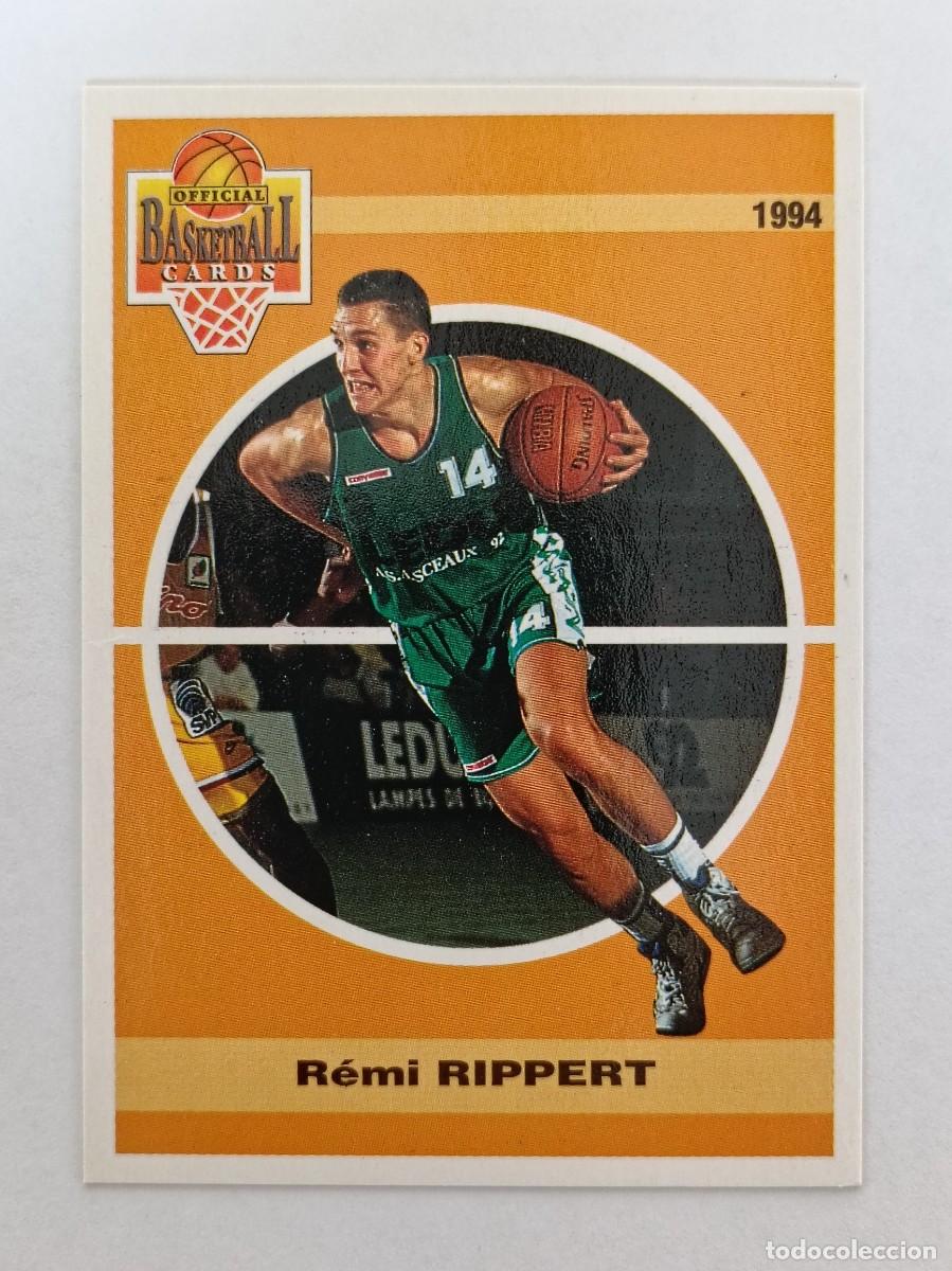 Colecionismo desportivo: #125 REMI RIPPERT (SCEAUX) CARDS LNB FRANCIA 93/94 PANINI