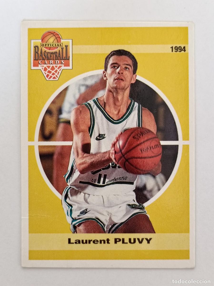 Collezionismo sportivo: #129 LAURENT PLUVY (ASVEL VILLEURBANNE) CARDS LNB FRANCIA 93/94 PANINI