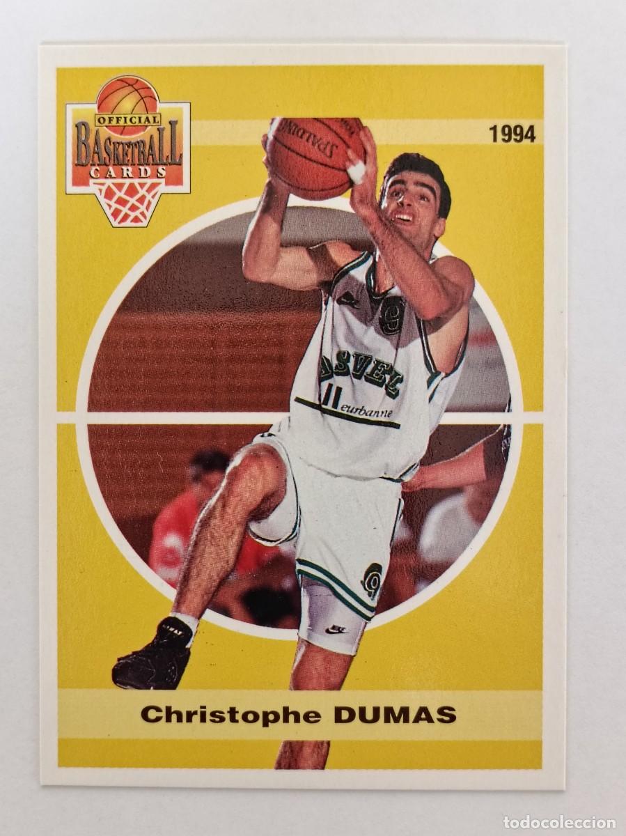 Collezionismo sportivo: #130 CHRISTOPHE DUMAS (ASVEL VILLEURBANNE) CARDS LNB FRANCIA 93/94 PANINI