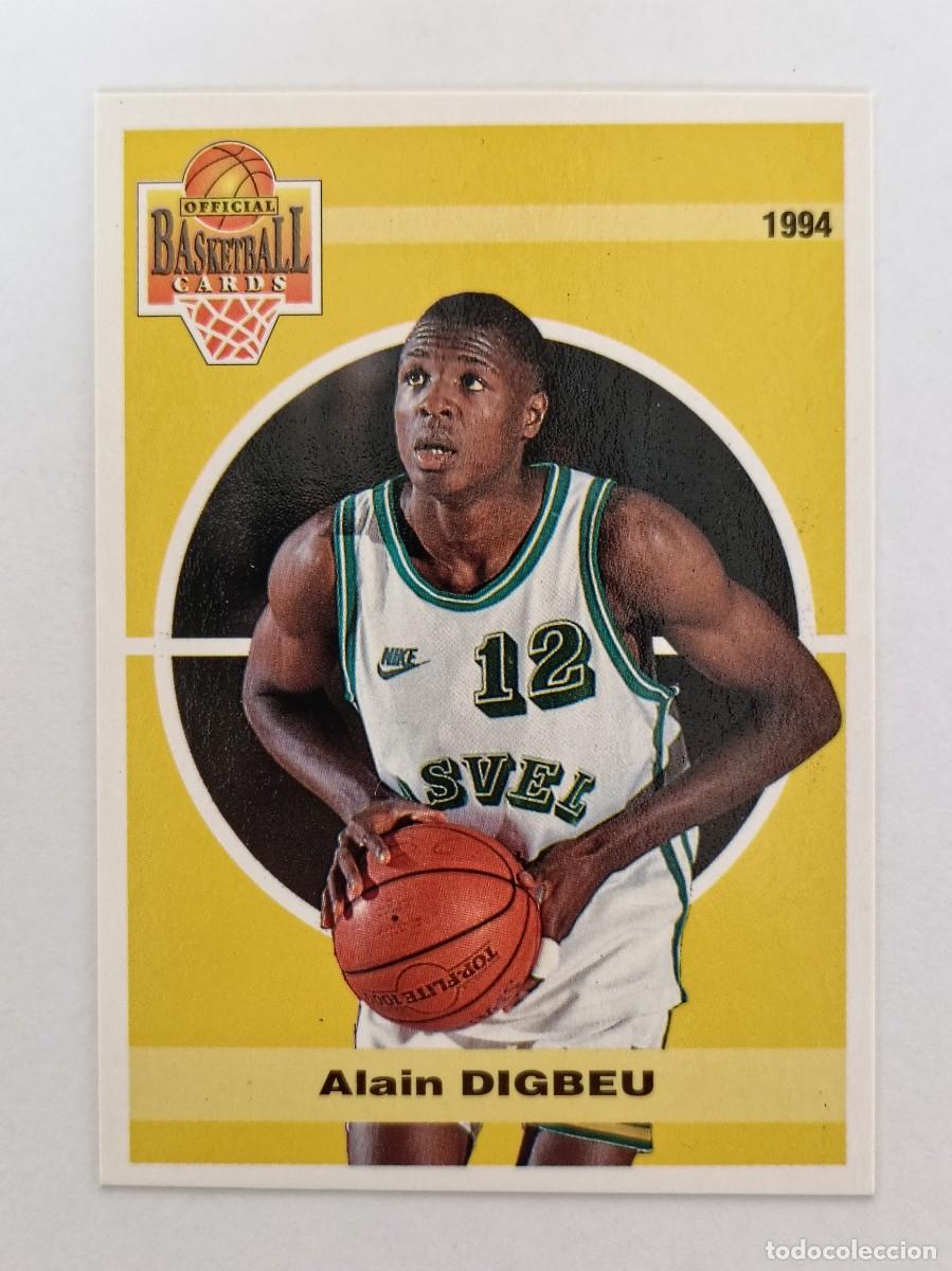 Coleccionismo deportivo: #131 ALAIN DIGBEU (ASVEL VILLEURBANNE) CARDS LNB FRANCIA 93/94 PANINI