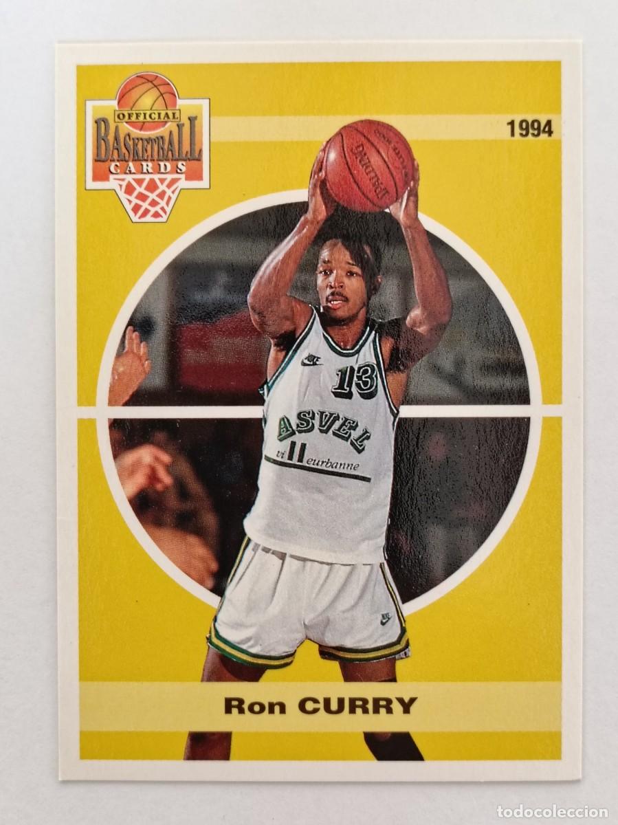 Coleccionismo deportivo: #134 RON CURRY (ASVEL VILLEURBANNE) CARDS LNB FRANCIA 93/94 PANINI