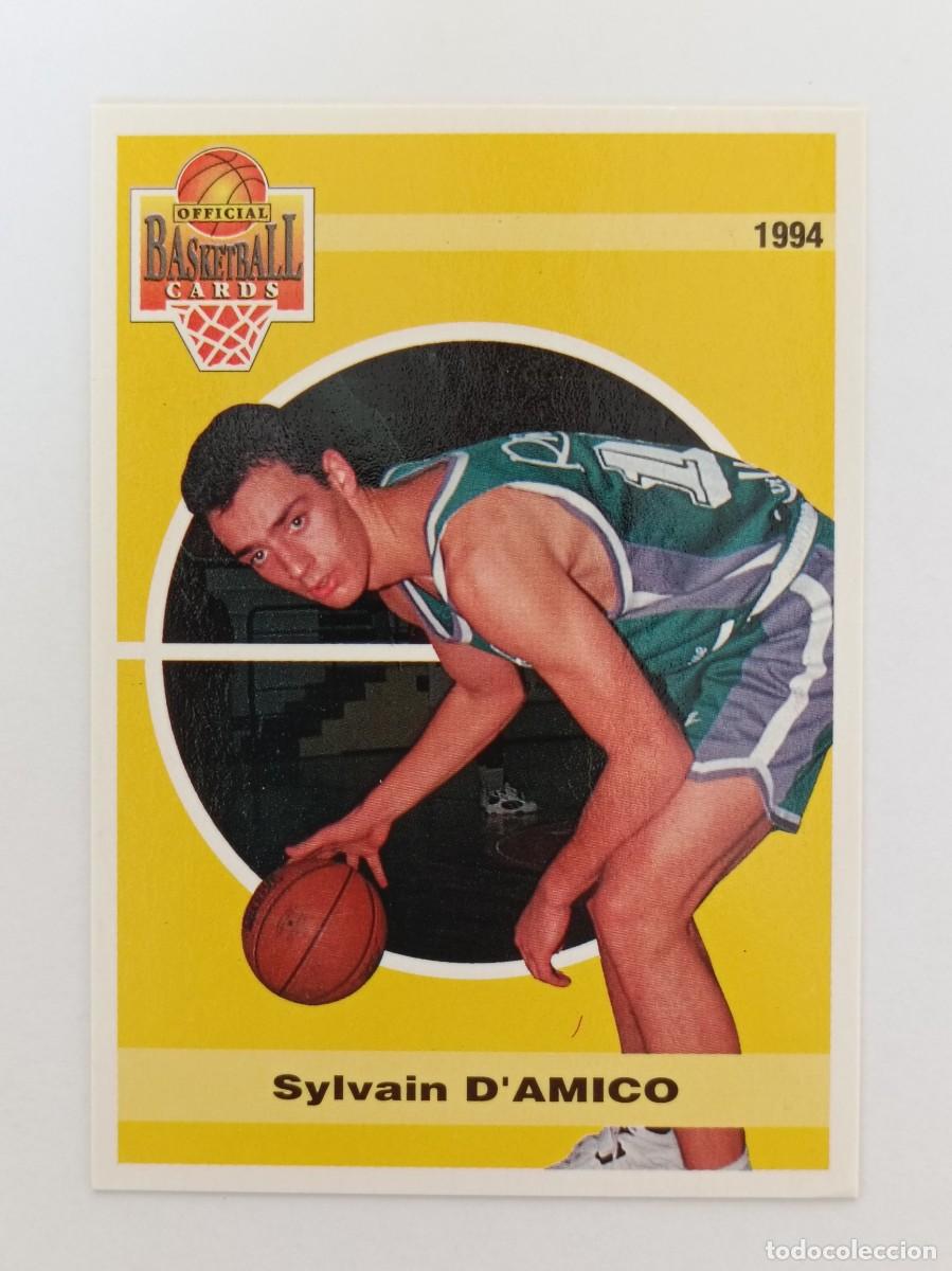 Coleccionismo deportivo: #136 SYLVAIN D'AMICO (ASVEL VILLEURBANNE) CARDS LNB FRANCIA 93/94 PANINI
