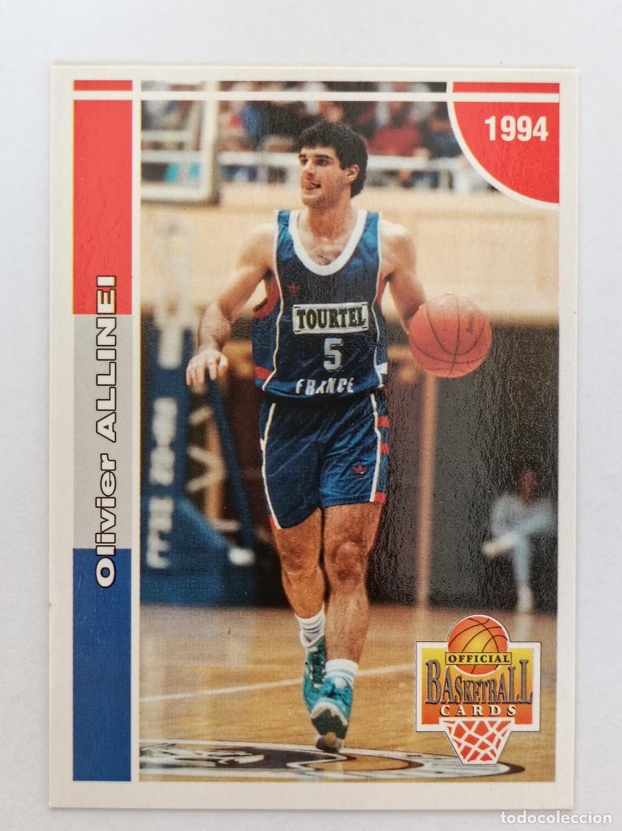 Coleccionismo deportivo: #159 OLIVIER ALLINEI (FRANCIA) CARDS LNB FRANCIA 93/94 PANINI