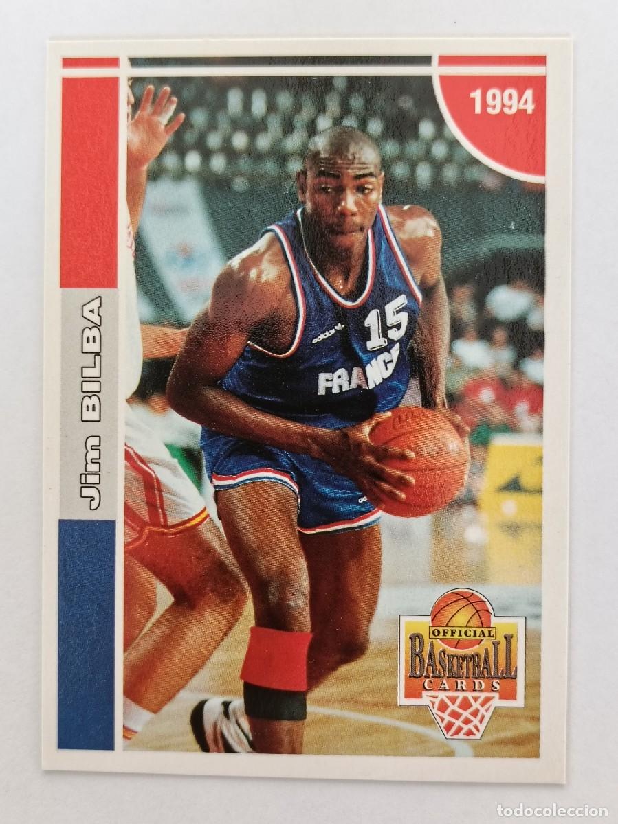 Coleccionismo deportivo: #160 JIM BILBA (FRANCIA) CARDS LNB FRANCIA 93/94 PANINI