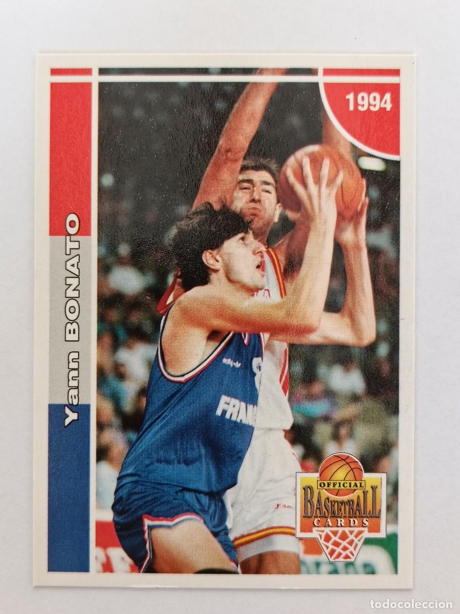 Coleccionismo deportivo: #161 YANN BONATO (FRANCIA) CARDS LNB FRANCIA 93/94 PANINI